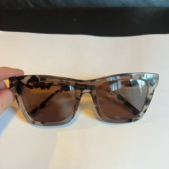 DKNY Sunglasses White 53/19 IVORY TORTOISE / KHAKI frames - Picture 5 of 6
